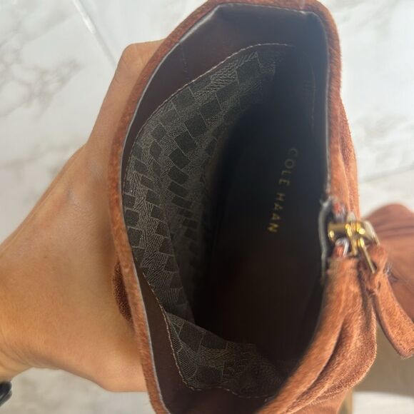 COLE HAAN Maple Water-Resistant Suede Booties ladies size 10 B - Picture 10 of 10